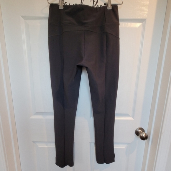 ATHLETA Stellar Crop Black‎ Women's Athletic Exercise Jogger Pants Size MT - Picture 2 of 15